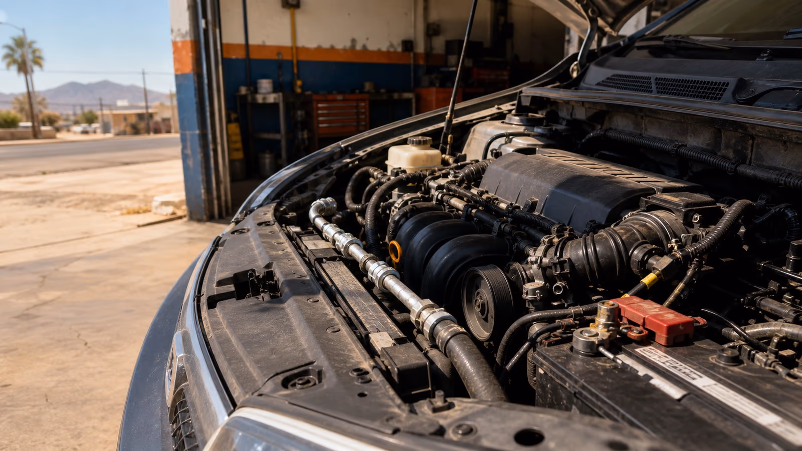 Calor en Juárez: por qué tu carro se apaga al prender el clima en Auto Eléctrica Coronado