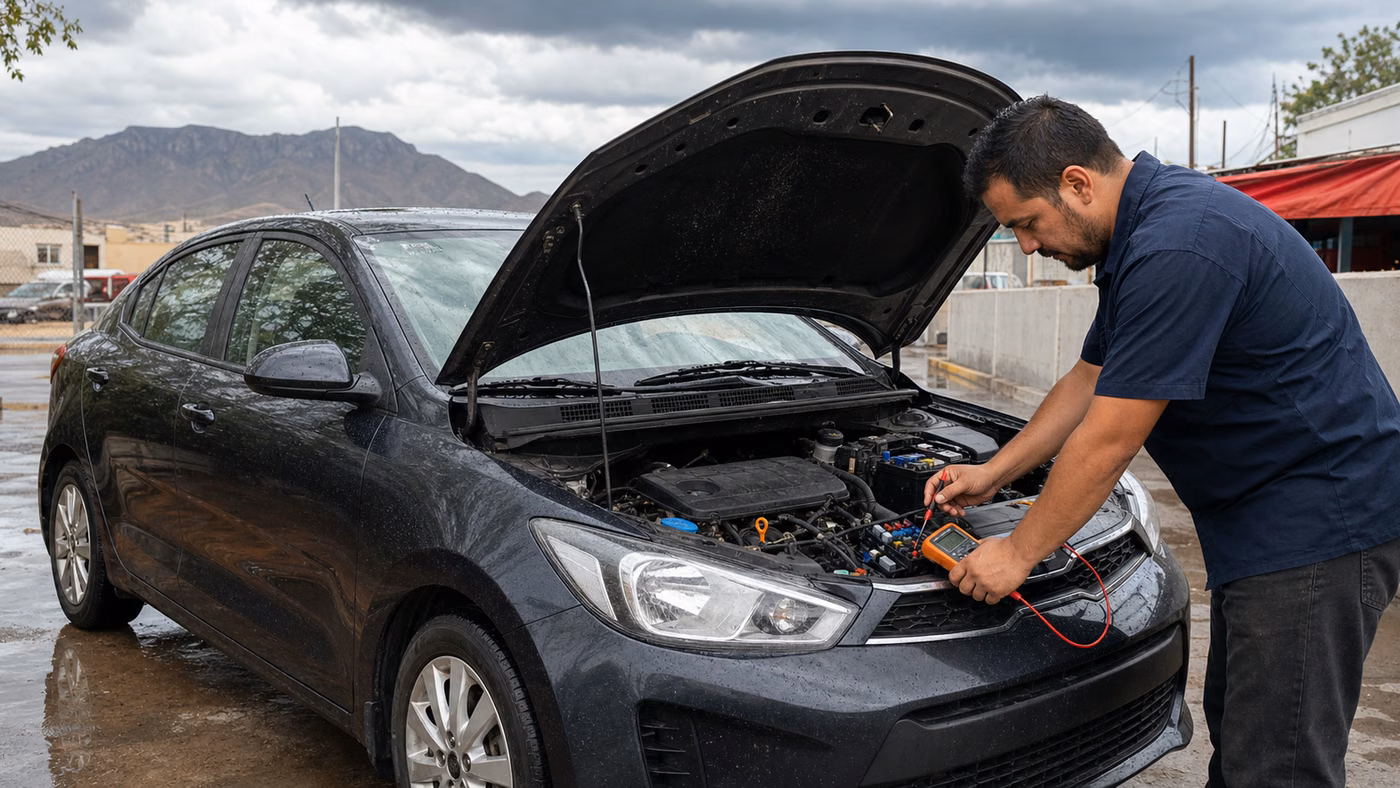 Por qué mi carro falla después de la lluvia o el lavado en Auto Eléctrica Coronado