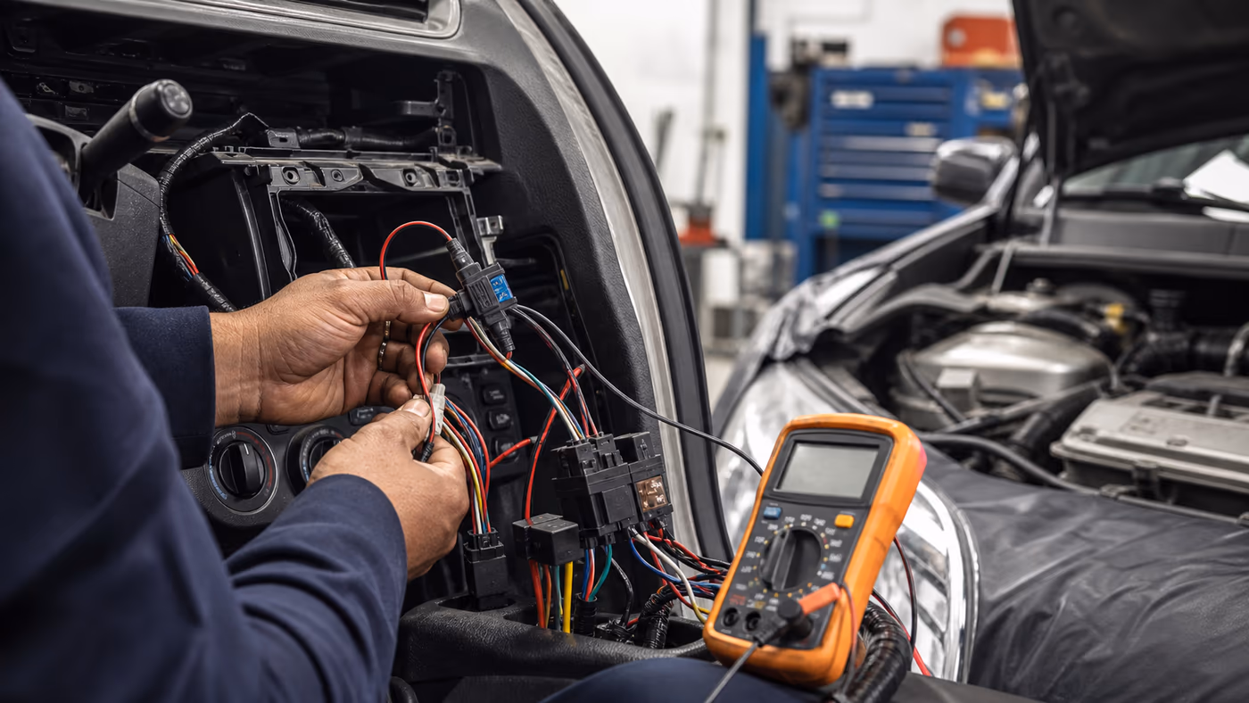 Dónde revisar instalación eléctrica de accesorios en Auto Eléctrica Coronado