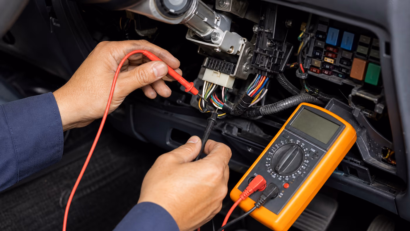 Revisión de conector y señal de switch de encendido en Ciudad Juárez