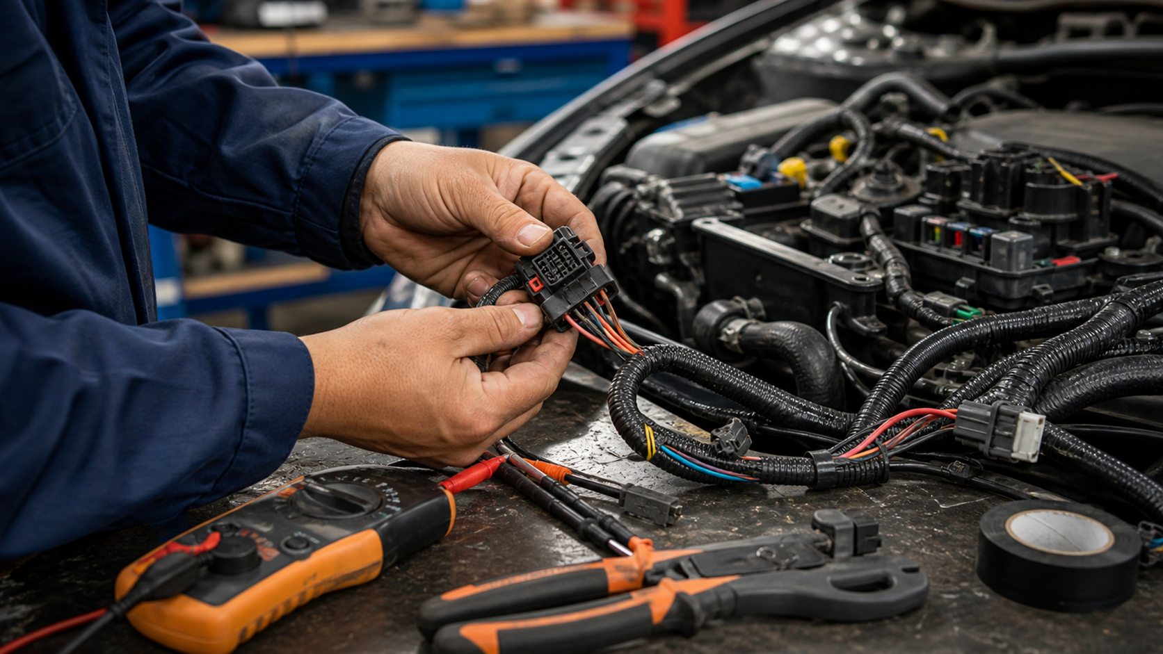 Arneses y cableado en Auto Eléctrica Coronado Ciudad Juárez